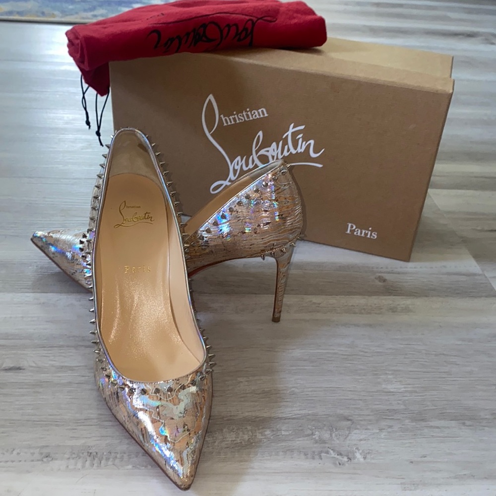 Christian Louboutin- Size 40- Anjalina 85 Liege Wavy- Worn Once